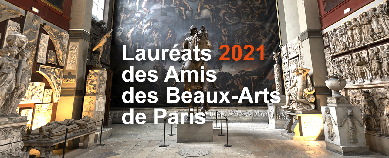 Exposition des 12 lauréats 2021 des prix et bourses des Amis des Beaux-Arts de Paris