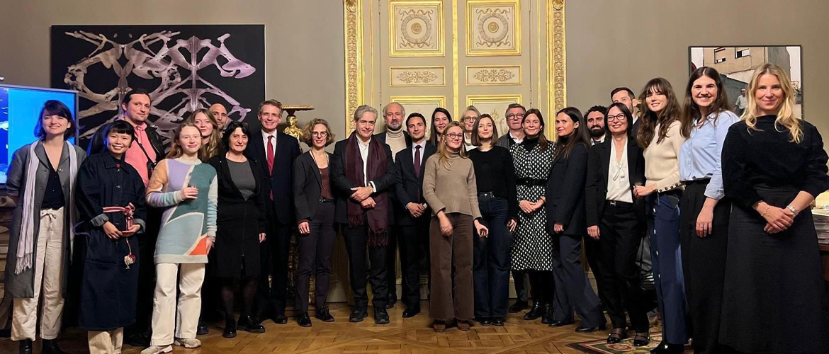 Gide renouvelle son soutien aux Beaux-Arts de Paris 