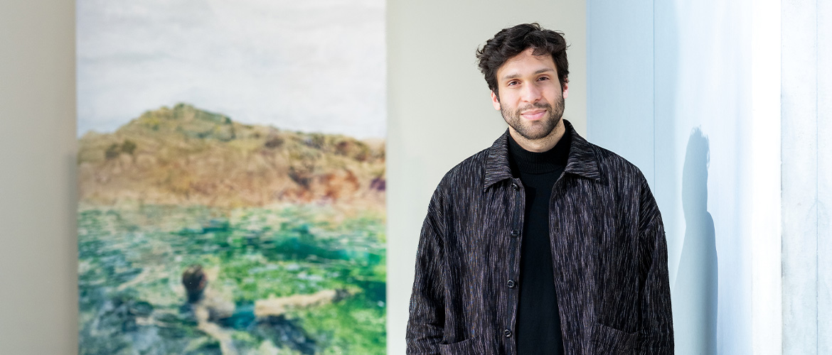 Alexandre Lenoir dialogue avec les Nymphéas de Monet au musée de l’Orangerie à Paris