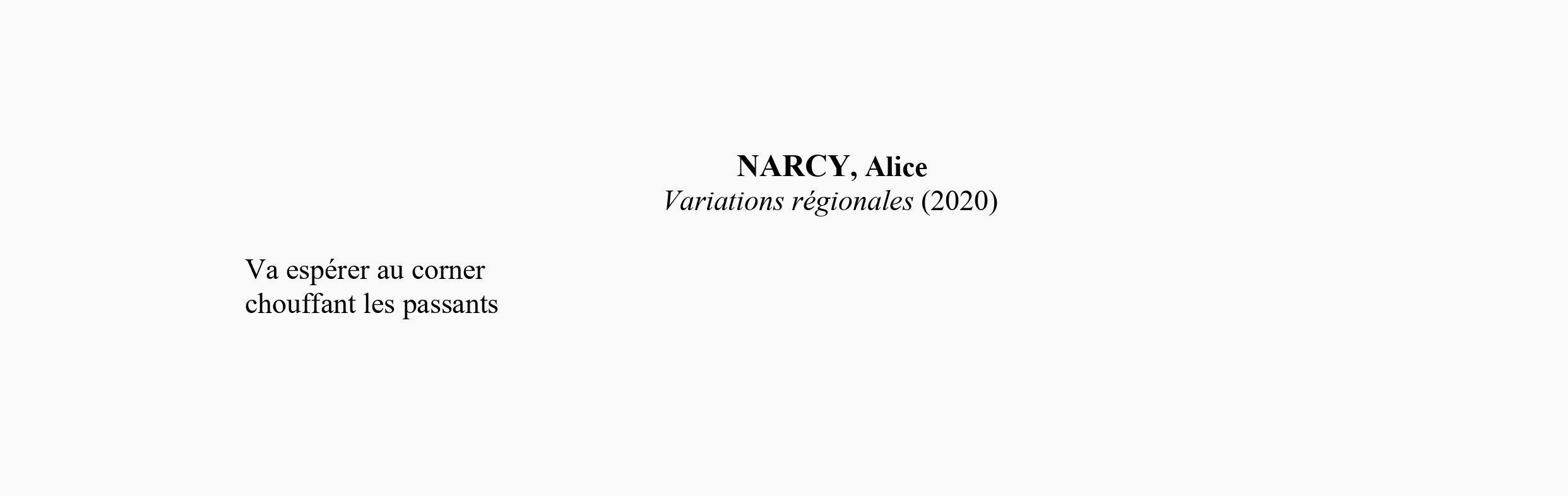 Alice Narcy